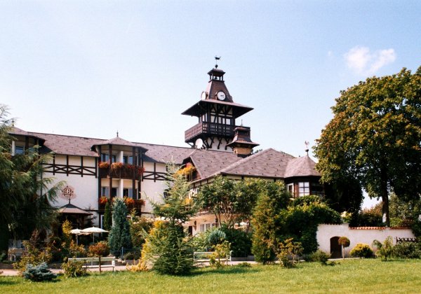 Rozhledna Schlosshotelu Bárta Klimentov